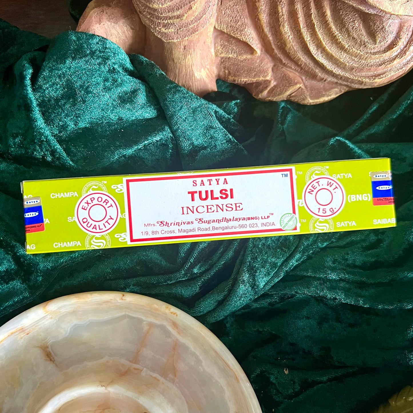 Räucherstäbchen Satya "Tulsi"